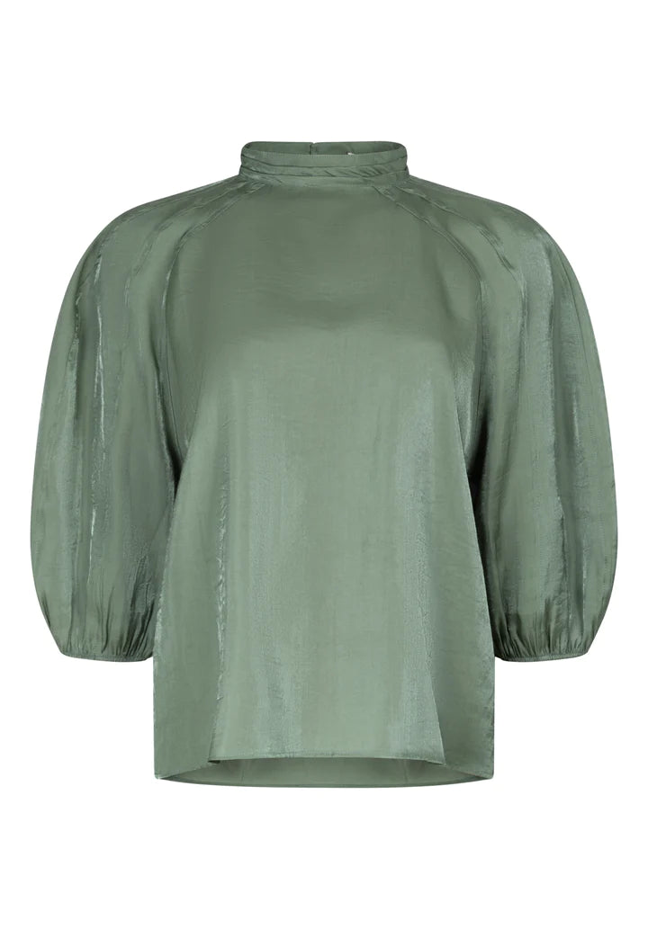 Dames blouse groen xs s m l xl xxl