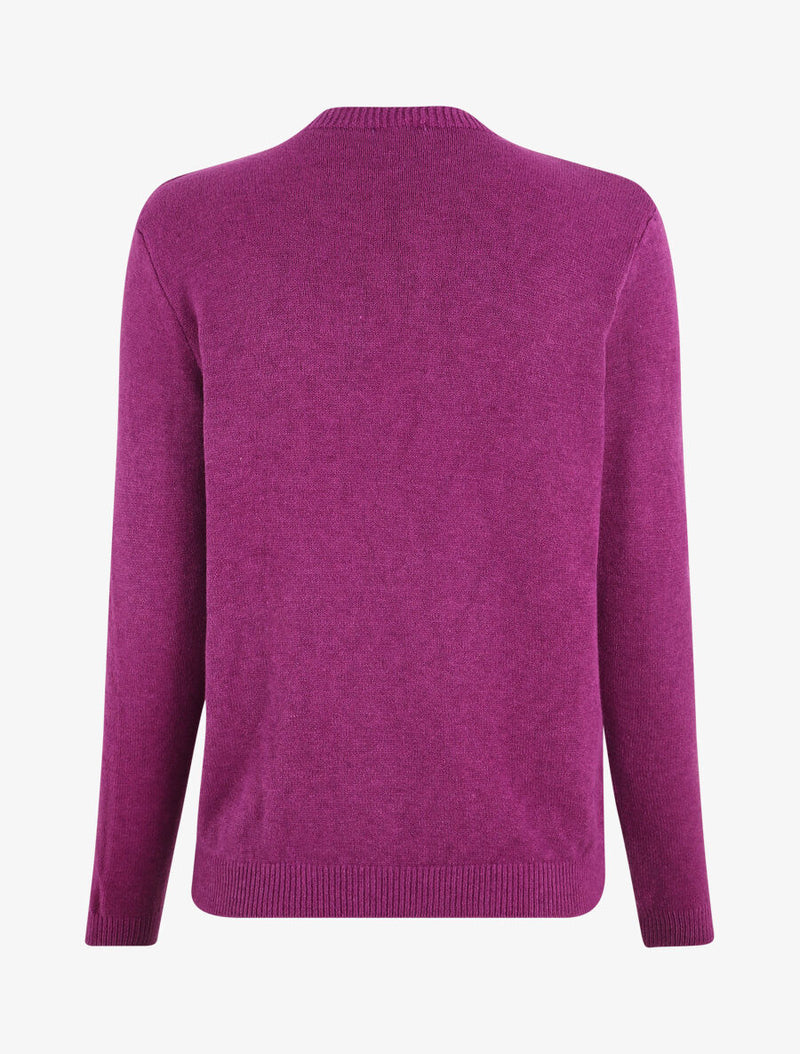 Suéter de mujer morado sml xl