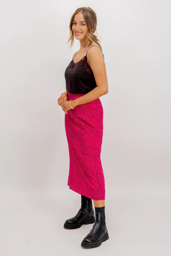 Dames rok roze xs s m l xl xxl xxxl