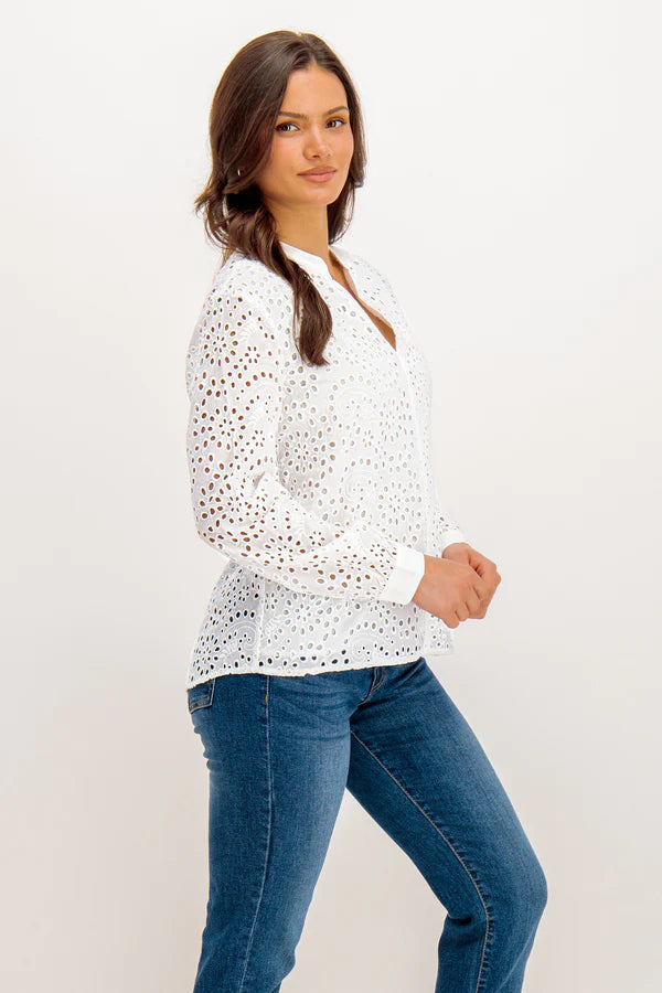 Blusa mujer blanca sml xl