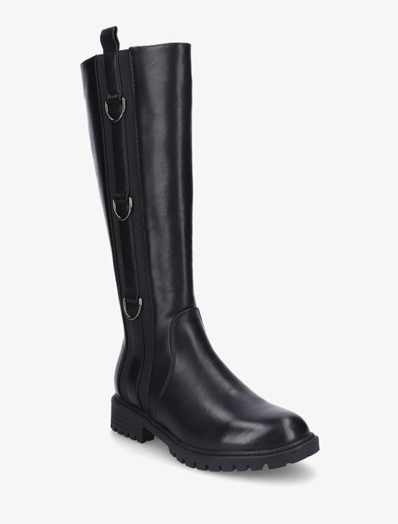 Botas mujer marrón negro 36 37 38 39 40 41