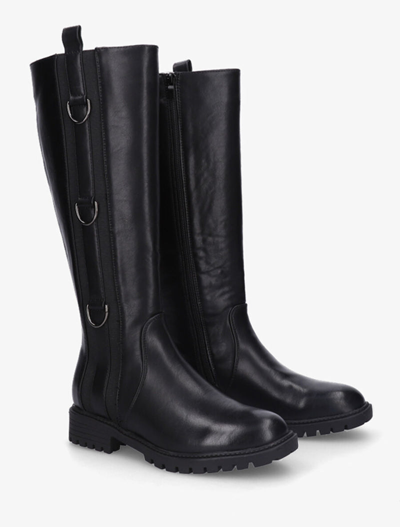 Botas mujer marrón negro 36 37 38 39 40 41