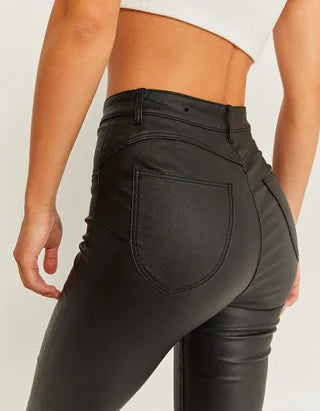 Pantalones de mujer vaqueros pitillo negros xs sml xl