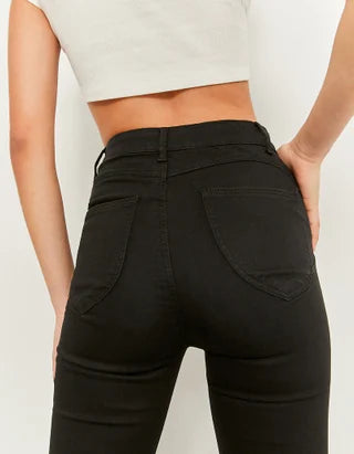 Dames broek zwart wit xs s m