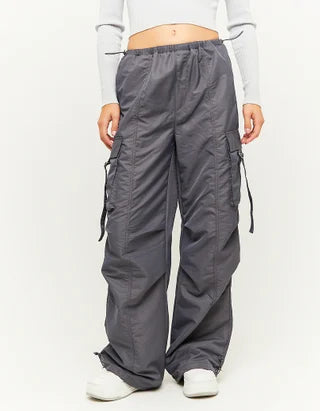 Dames broek cargo pants zwart grijs xxs xs s m l xl