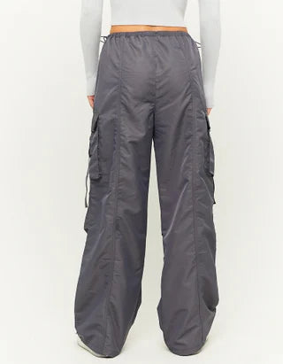 Dames broek cargo pants zwart grijs xxs xs s m l xl