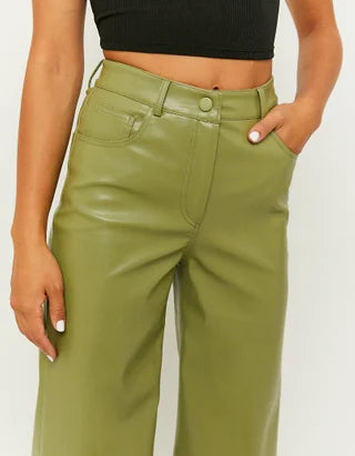 Dames broek lichtblauw groen xxs xs s m l xl