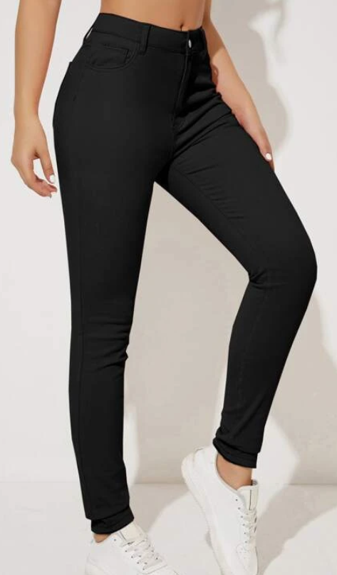 Dames broek zwart xs s m l xl