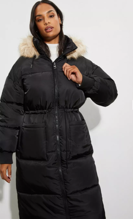 https://www.dorothyperkins.com/product/dorothy-perkins-longline-faux-fur-hood-padded-coat_bqq04577?colour=black