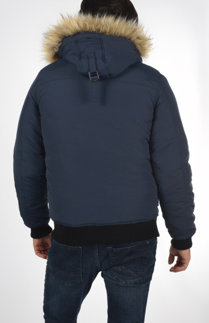 Chaqueta hombre negro azul oscuro naranja sml xl xxl