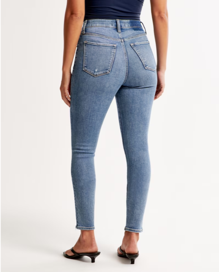 Dames spijkerbroek jeans blauw 23 24 25 26 27 28 29 30 31 32 33 34 35 36 37