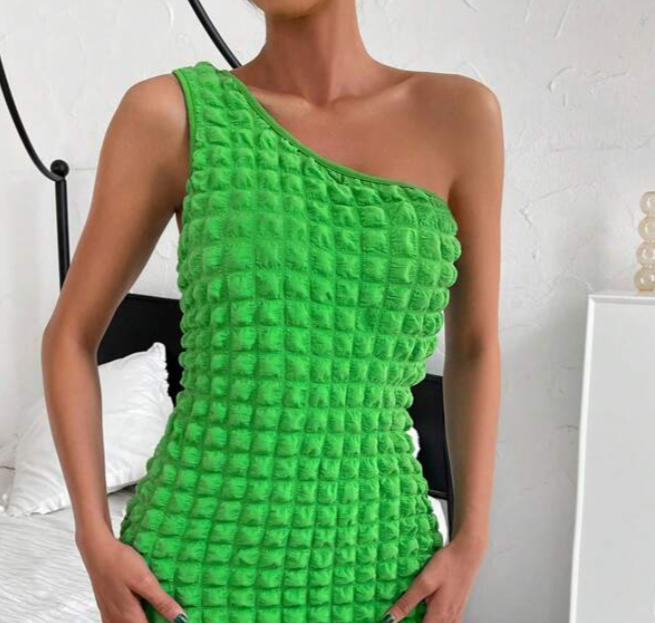 Vestido de verano para mujer verde xs sml xl