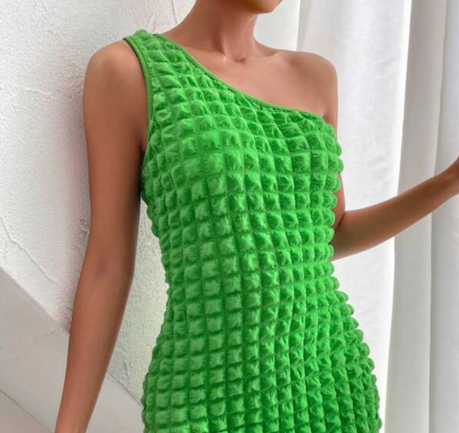 Vestido de verano para mujer verde xs sml xl