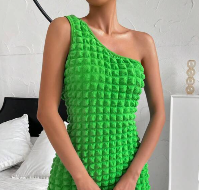 Vestido de verano para mujer verde xs sml xl