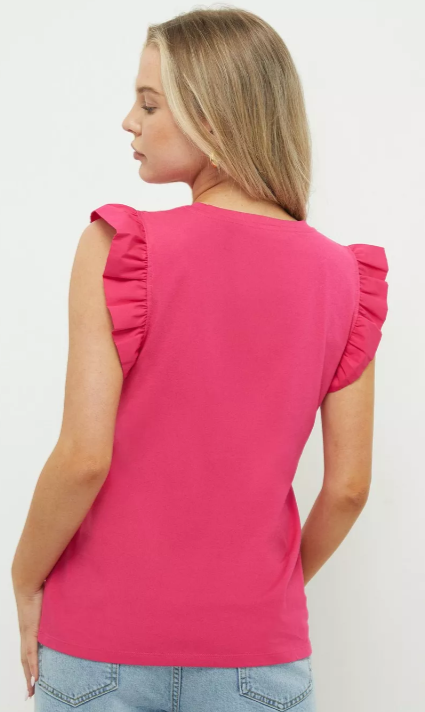 Dames blouse blauw roze xs s m l