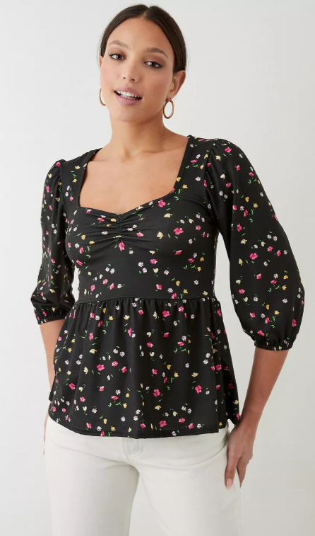 https://www.dorothyperkins.com/product/dorothy-perkins-black-floral-3-4-sleeve-ruched-front-top_bqq10329?colour=multi