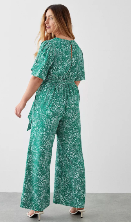 Dames jumpsuit groen s m l xl xxl xxxl