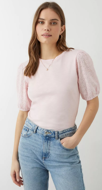 https://www.dorothyperkins.com/product/dorothy-perkins-cotton-broderie-sleeve-top_bqq10318?colour=peach