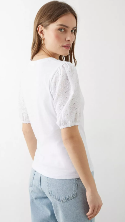 Camisa de mujer melocotón blanco sml xl