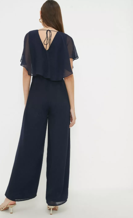 Dames jumpsuit donkerblauw s m l xl xxl