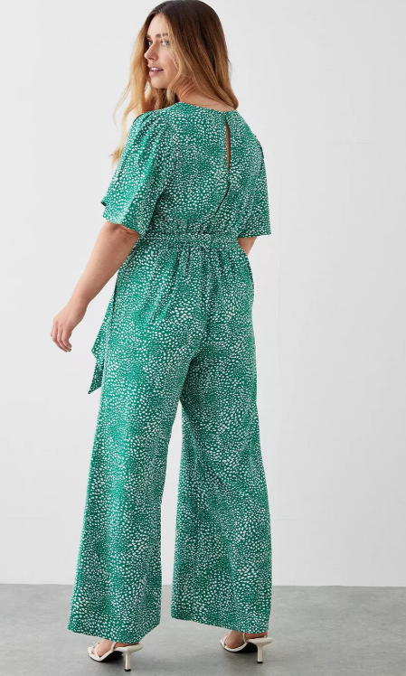 Dames jumpsuit groen s m l xl xxl xxxl