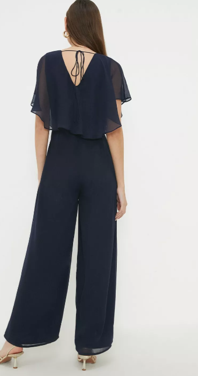 Dames jumpsuit navy s m l xl xxl