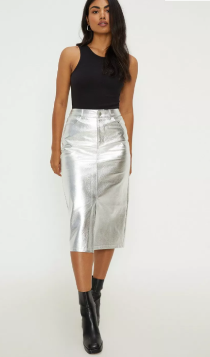 https://www.dorothyperkins.com/product/dorothy-perkins-metallic-faux-leather-split-midaxi-skirt_bqq13510?colour=silver