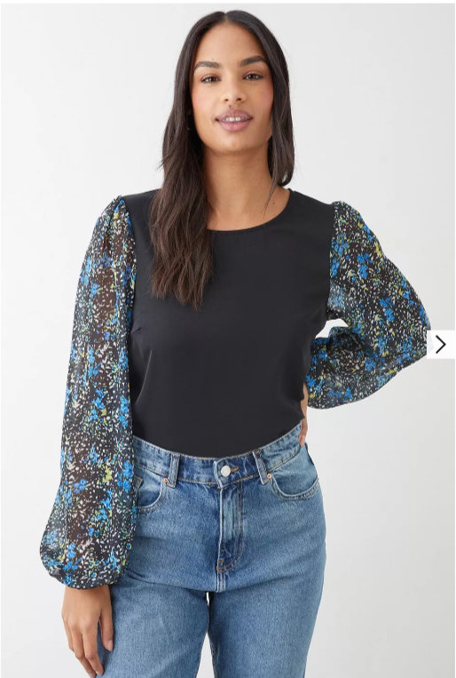 https://www.dorothyperkins.com/product/dorothy-perkins-blue-floral-chiffon-contrast-sleeve-blouse_bqq09446?colour=blue