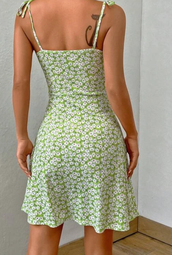 Vestido de mujer verde xs sml