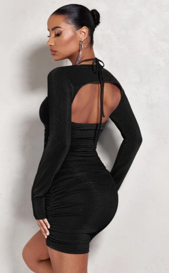 Vestido de mujer negro xs sml