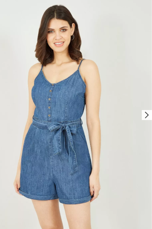 Dames jumpsuit blauw s m l xl xxl