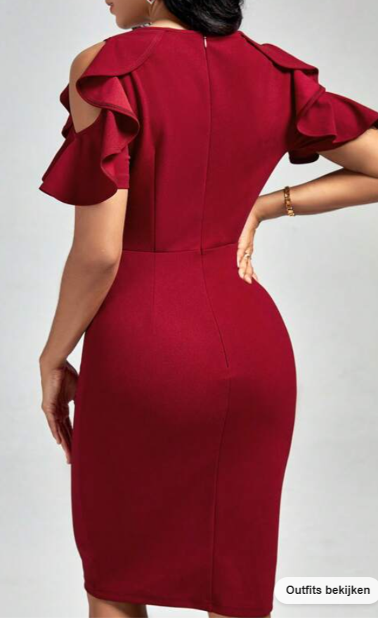 Vestido de mujer rojo sml xl