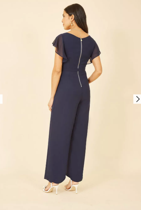 Dames jumpsuit blauw s m l xl xxl