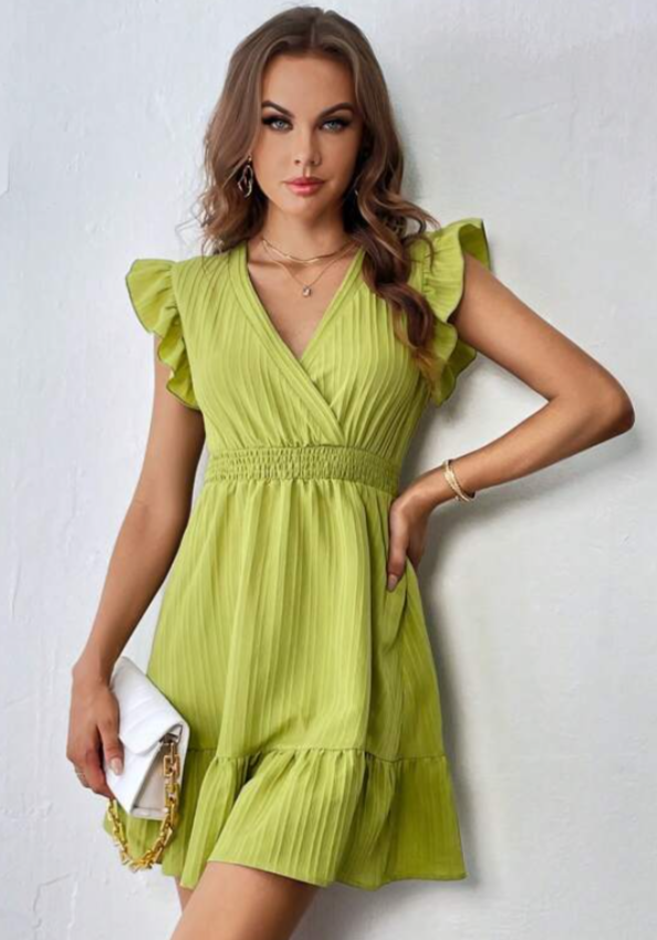 Vestido de mujer verde xs sml