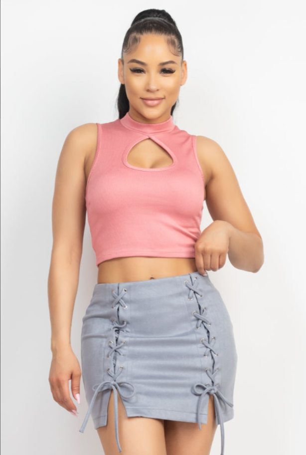 Dames top crop top s m l