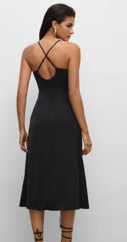 Vestido mujer negro xs sml xl