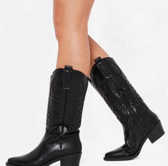 Botas de mujer blanco y negro 36 37 38 39 40 41