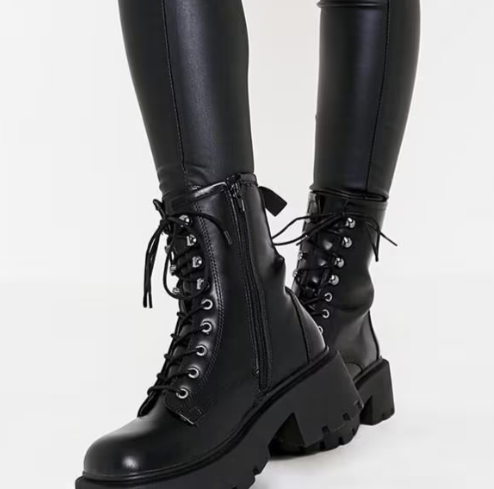 Botas mujer piel negra 36 41