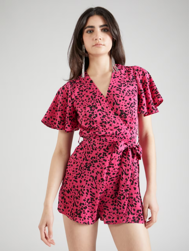 Dames jumpsuit roze xs s m l xl