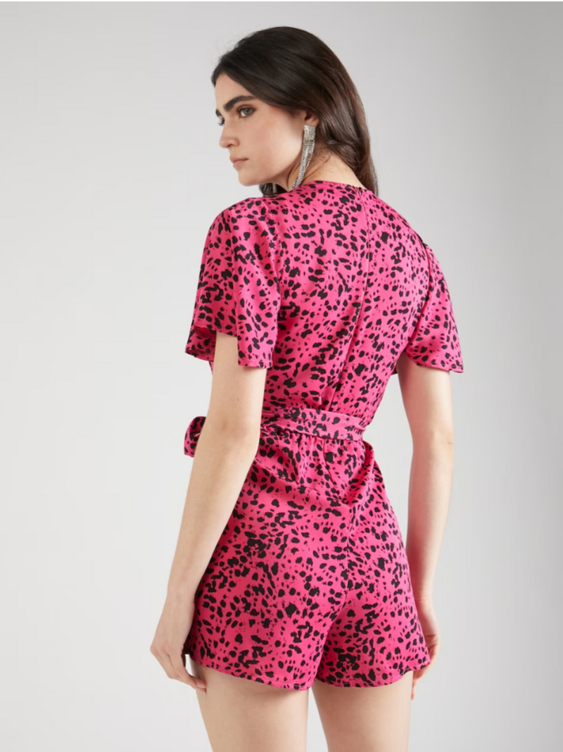 Dames jumpsuit roze xs s m l xl