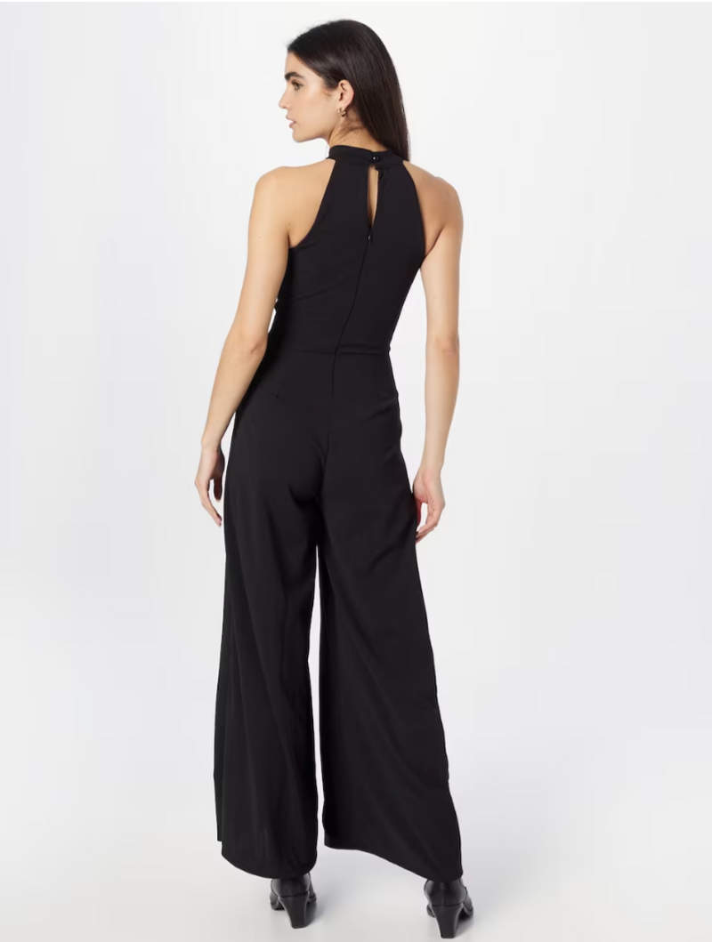 Dames jumpsuit zwart xs s m l xl