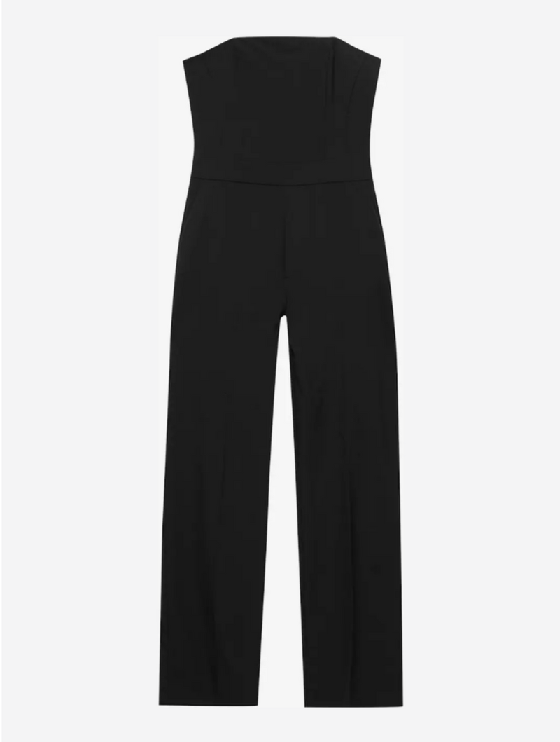 Dames jumpsuit zwart xs s m l xl