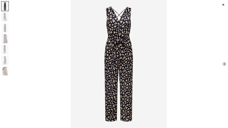 Dames jumpsuit zwart blauw xs s m l xl