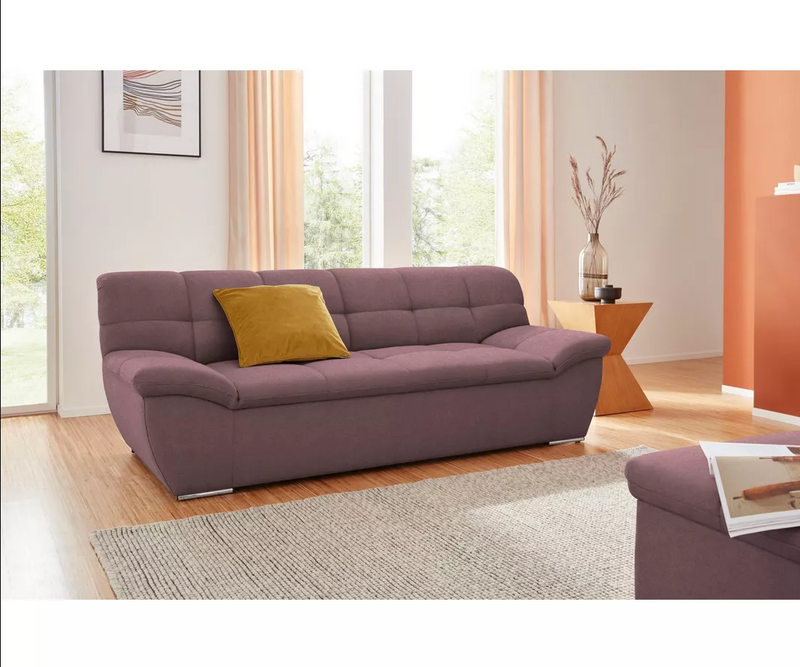 Conjunto de sofás de 2 plazas Swifterbant marrón oscuro rosa azul claro marrón gris oscuro rojo baya marrón gris plata Ancho 211 cm Fondo 96 cm Alto 76 cm Alto del asiento 40 cm