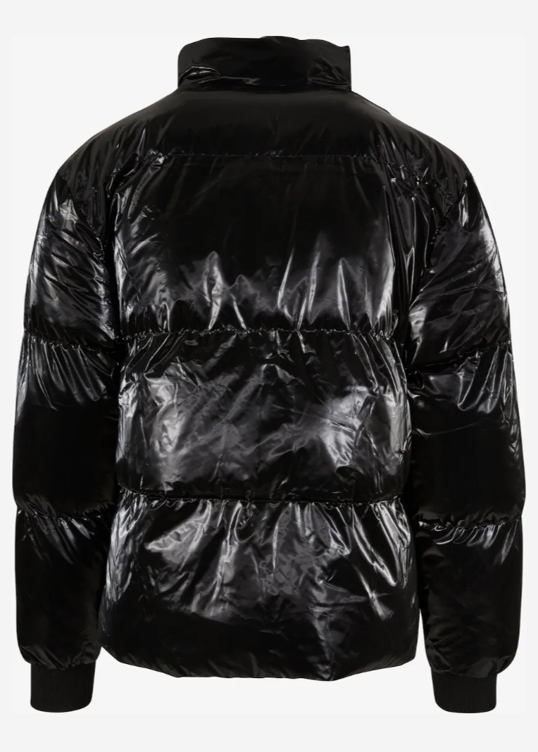 Chaqueta hombre negro plata sml xl xxl