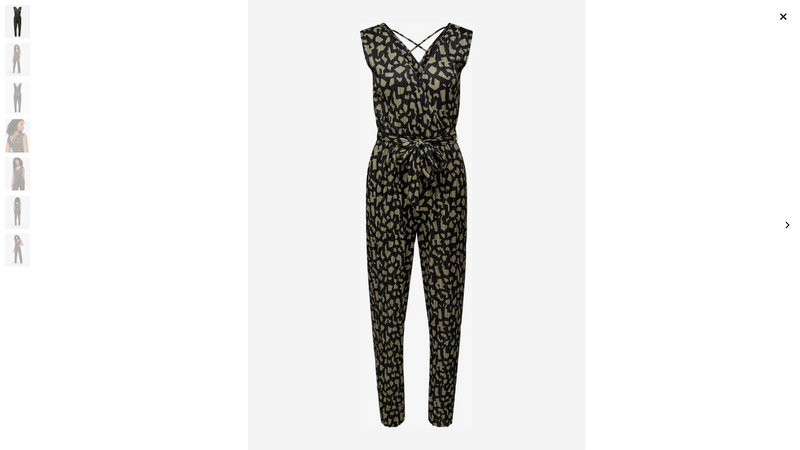 Dames jumpsuit zwart blauw xs s m l xl