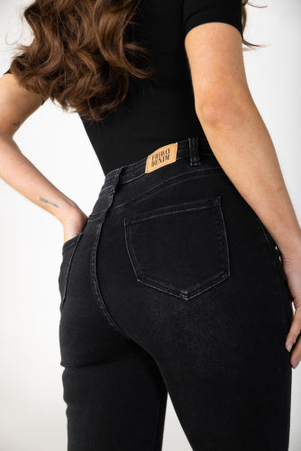 Vaqueros de mujer skinny negro xs sml xl