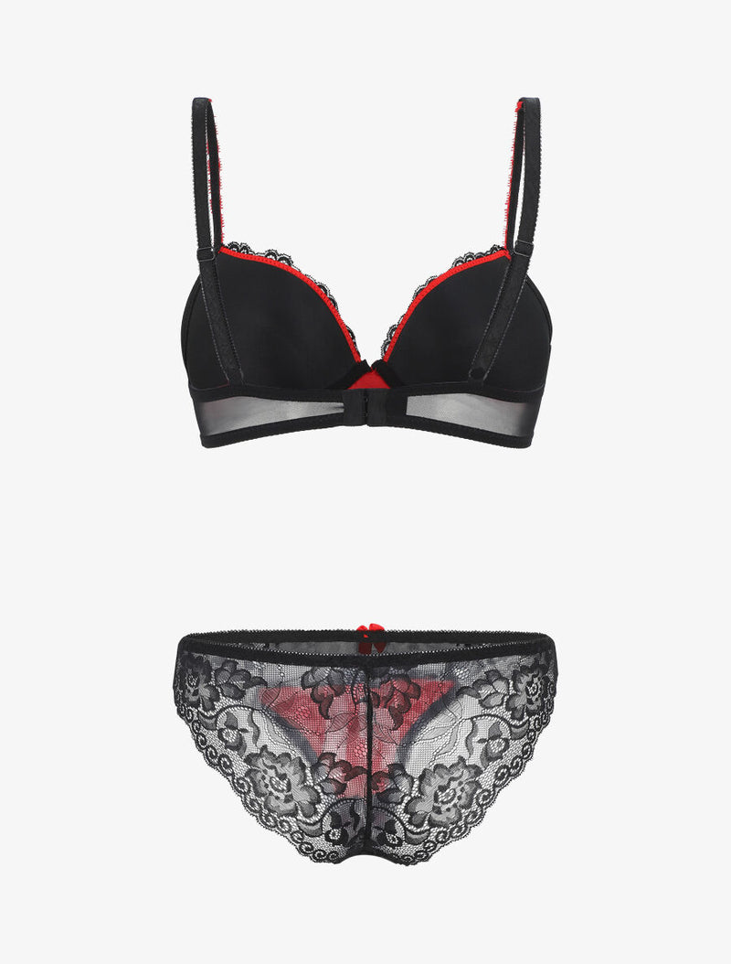 Dames lingerie set rood s m l xl