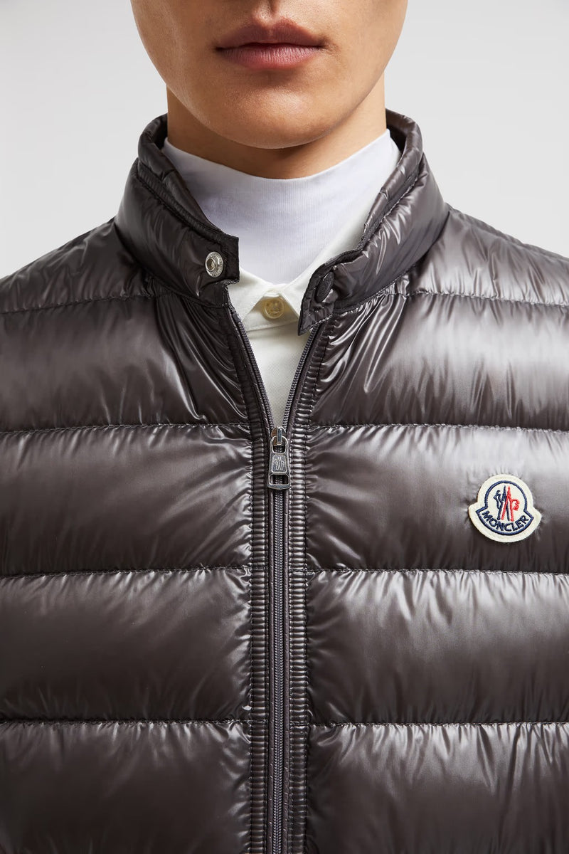 Moncler men's bodywarmer red darkbrown darkgray s m l xl xxl