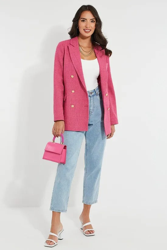 Blazer de mujer rosa sml xl